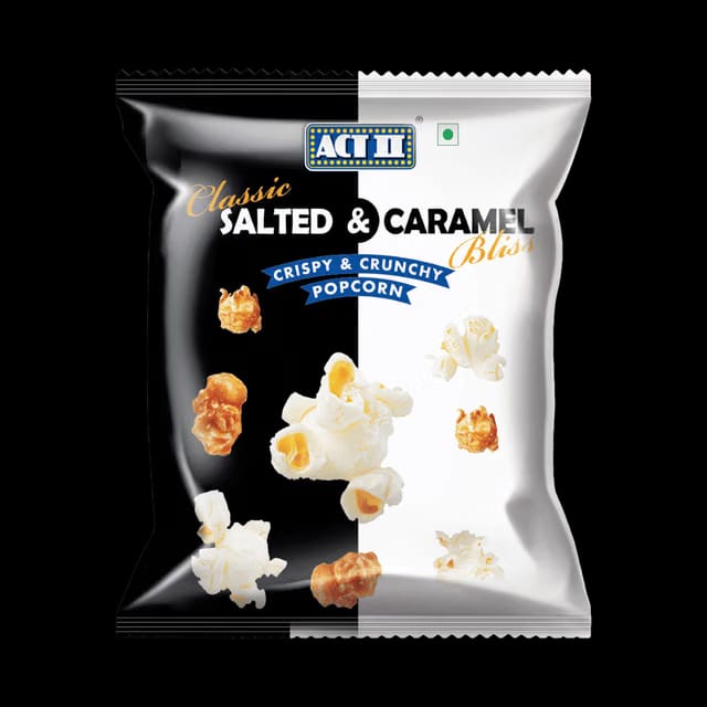 ACT II Salted & Caramel Popcorn, Ready to Eat Snack