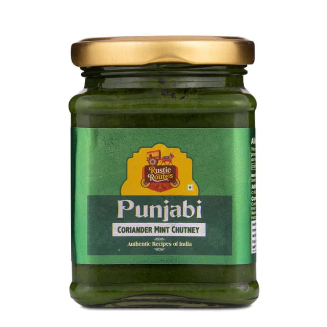 Rustic Routes Punjabi Coriander Mint Chutney