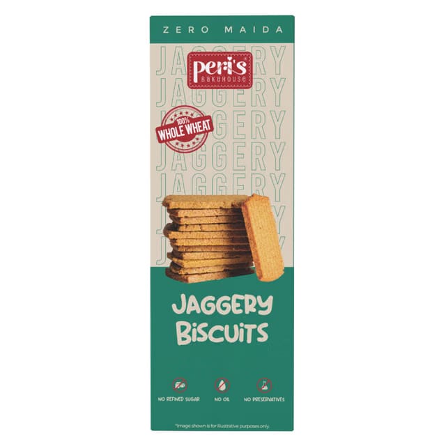 Peris Bake House Whole Wheat Jaggery Biscuits
