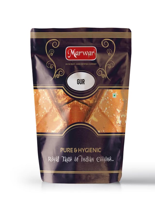 Marwar Gur Jaggery Cubes 1kg Organic Gud Cubes Natural Jaggery Cube Chemical Free Unrefined Sugar Desi Gud Blocks