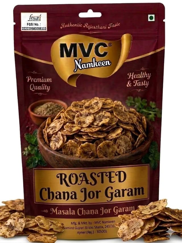 MVC Namkeen Roasted Chana Jor Garam