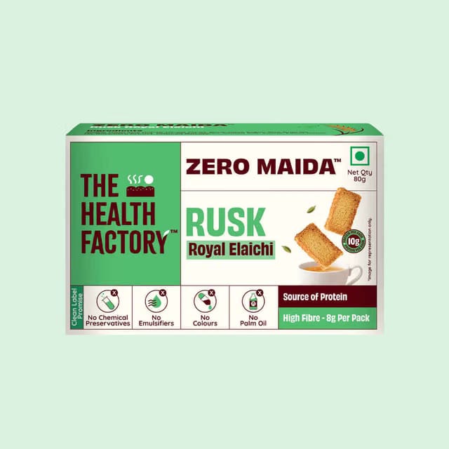 The Health Factory Elaichi Rusk