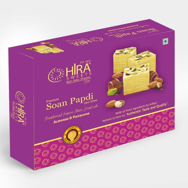 HIRA SWEETS Soan Papdi