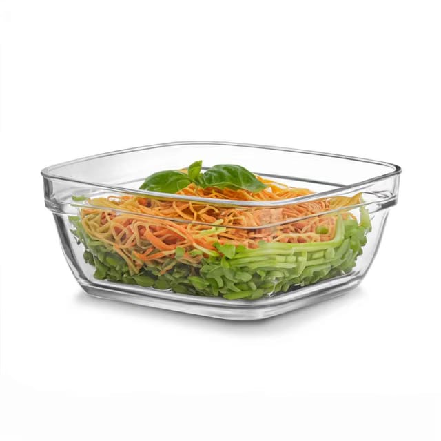 Nadir Square Glass Bowl