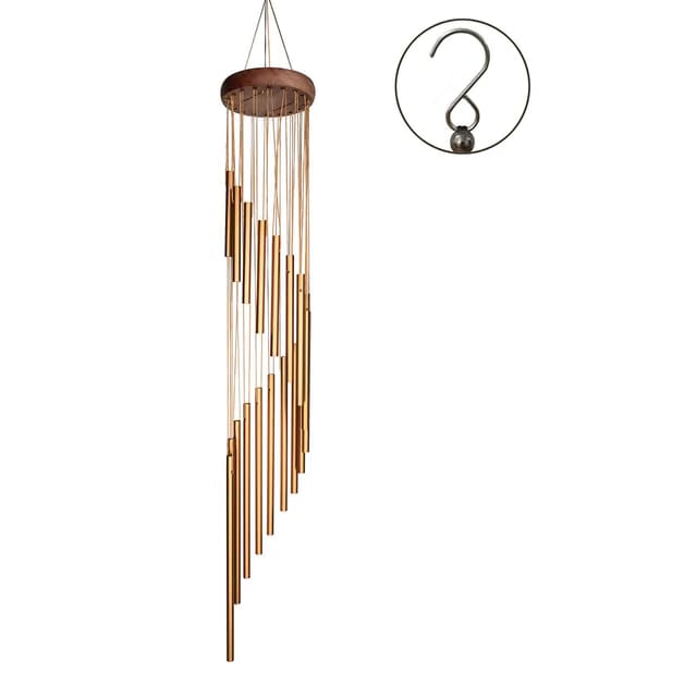 Wind Chimes Outdoor,36ââ‚¬â„¢ââ‚¬â„¢ Amazing Grace Wind Chimes with S Hook,a Quality Gift for Garden, Patio