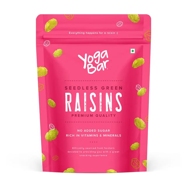 YogaBar Premium Green Raisins
