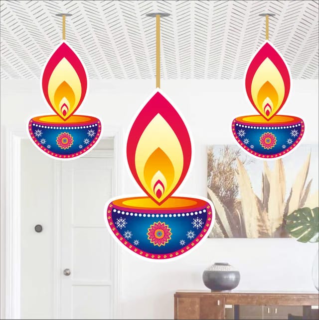 Diwali Diya Dangler, Diwali Hanging Decorations