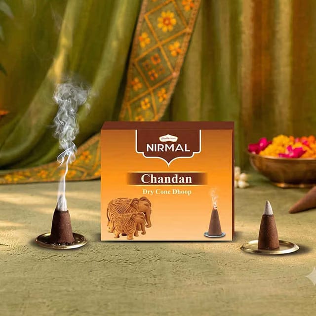 Nirmal Chandan Dry Cone Dhoop