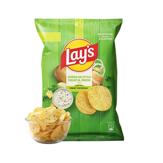 Lay's American Style Cream & Onion Potato Chips