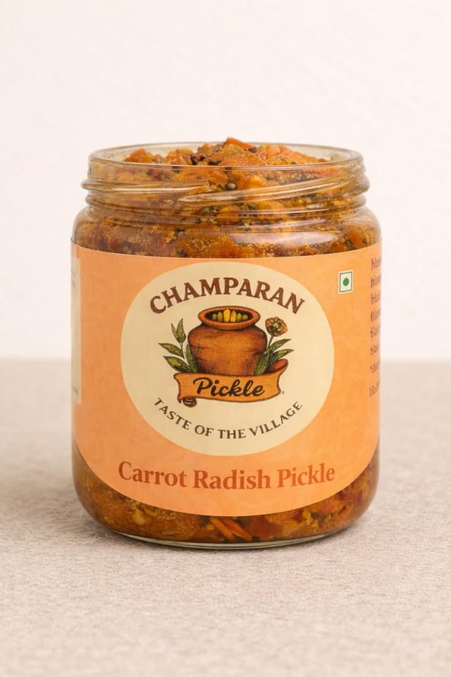 Champaran Carrot Radish Pickle