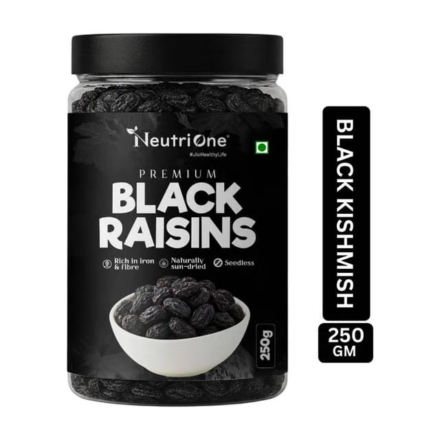 NeutriOne Premium Black Raisins Kishmish