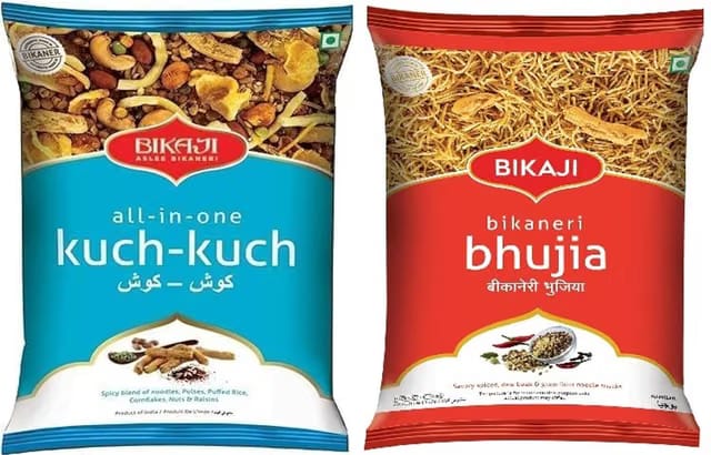 Bikaji Kuch Kuch & Bikaneri Bhujia Combo Aloo Bhujia