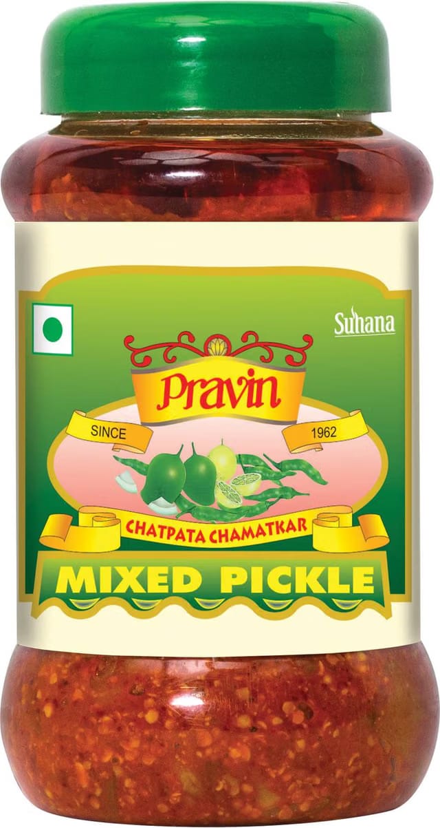 pravin Achar Jar Mixed Pickle