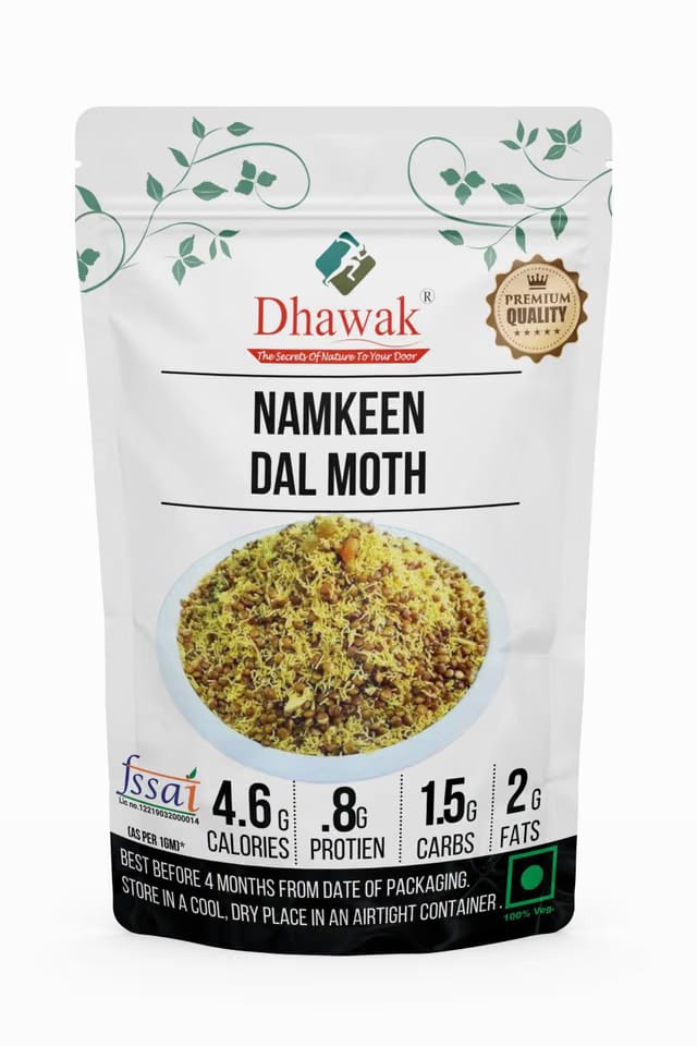 Dhawak Namkeen Dal sev (Dalmoth) Mixture namkeen Normal Spicy Special Marwari Dalmoth Dalmoth