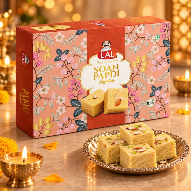 Lal Sweets Soan Papdi