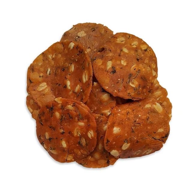 Kotamamba Foods Pappu Chekkalu Spicy Rice Crackers - Home Made