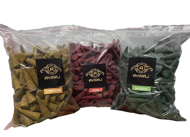Dry Dhoop Cones for Pooja Combo Pack