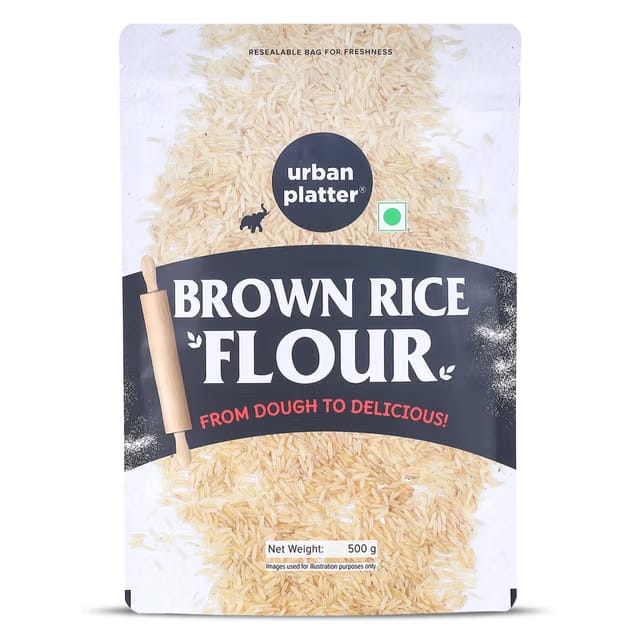 Urban Platter Brown Rice Flour, 500g (Gluten-free