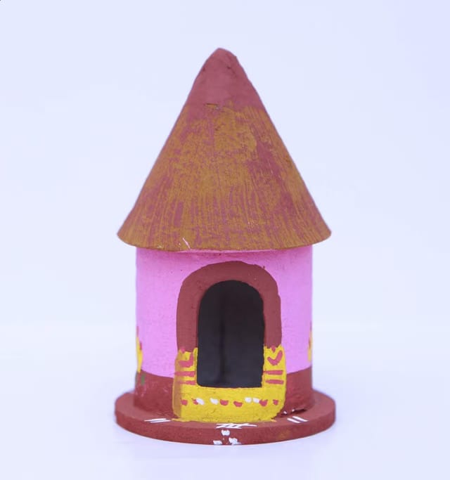 Wood Kondapalli Hut, Standard, Multicolour