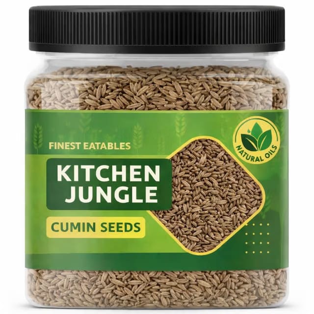Kitchen Jungle Premium Cumin Seeds 250gm (Jeera Whole)