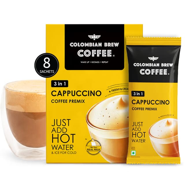 Colombian Brew Cappuccino Coffee Premix