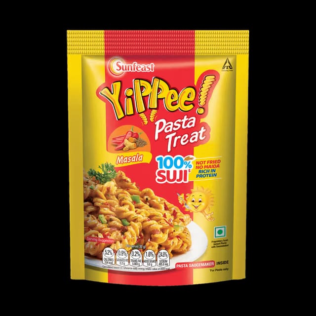 Sunfeast YiPPee! 100% Suji Masala Pasta Treat