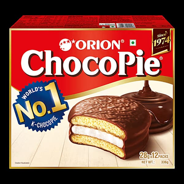 Orion Choco Pie - Chocolate Coated Soft Biscuit