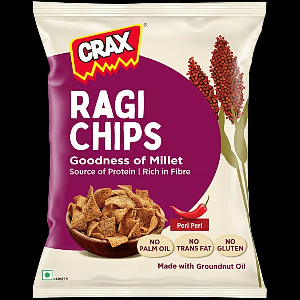 Crax Peri Peri Ragi Chips