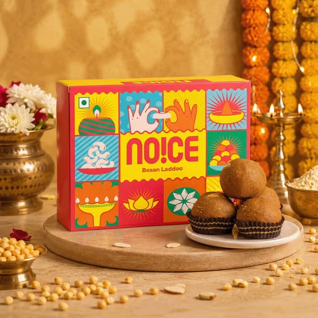 NOICE Besan Laddoo (Sweet Gift Box) (No Preservatives)