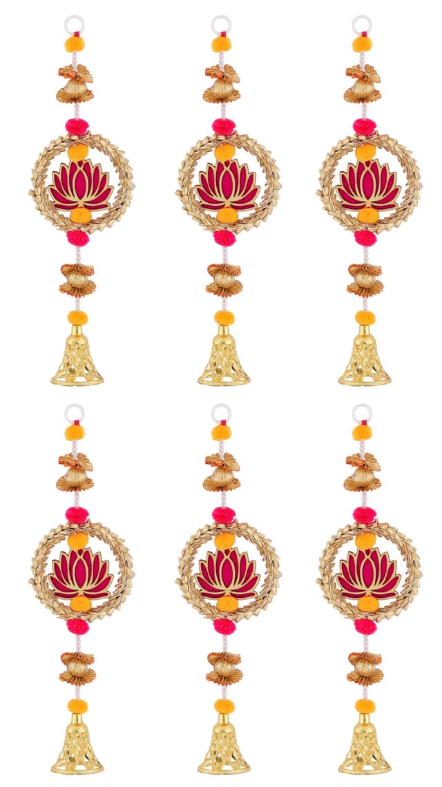 Prapti Handicrafts Traditional Lotus Wall and Door Hanging for Home Decor