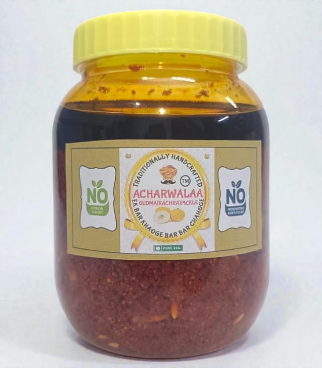 Acharwalaa Guduma Kachri Pickle - Traditional Rajasthani Style Achar