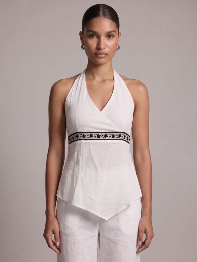 Aaliya Halterneck Kurti