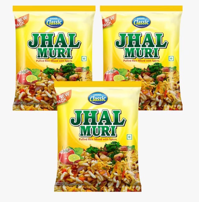 Anshul Classic Jhal Muri Mixture – Puffed Rice Mixed with Spices