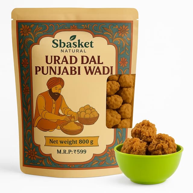 SBASKET NATURALS Punjabi Wadiyan