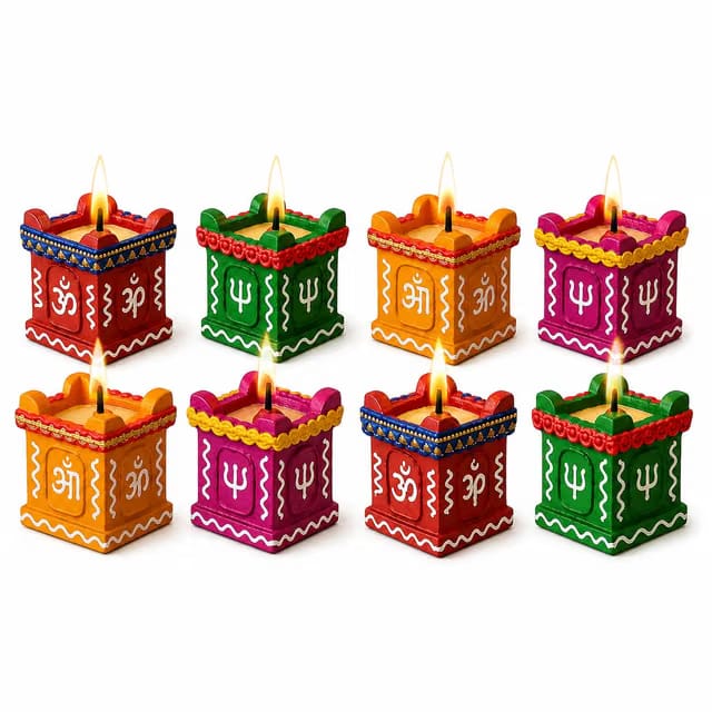 Tulsi Diya for Diwali Decoration Handmade Earthen Clay Terracotta Decorative