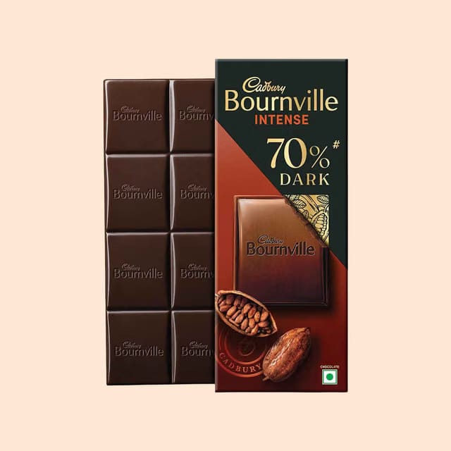 Cadbury Bournville Rich Cocoa 70% Dark Chocolate Bar