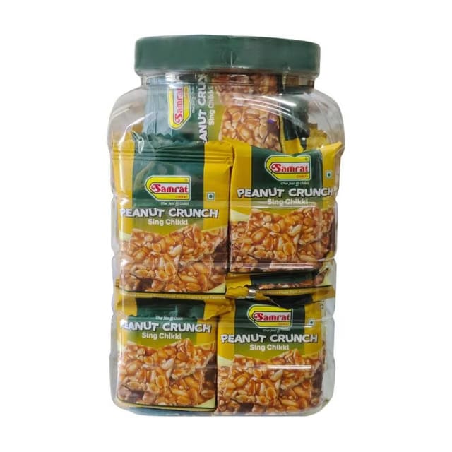 Samrat Peanut Sing Chikki Bar_Nutty Twist to Indian Sweets_Kadalai Mittai_Palli Patti