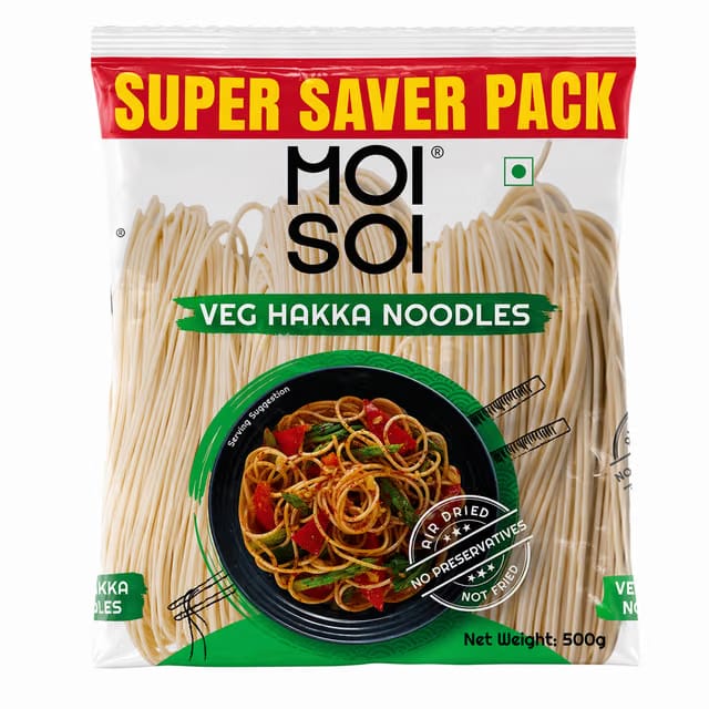 Moi Soi Veg Hakka Noodles