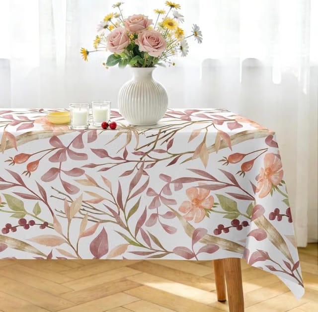 Premium Cotton Printed Table Cover for Dining Table