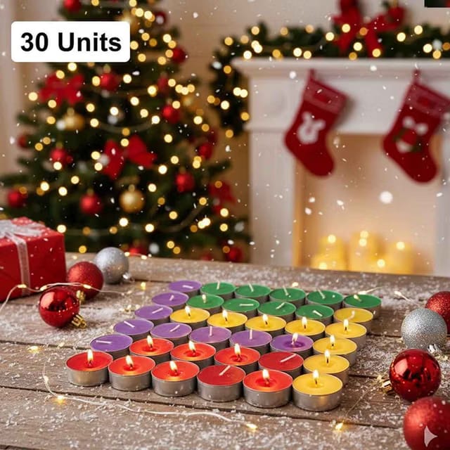 Smokeless Wax Tealight Candles