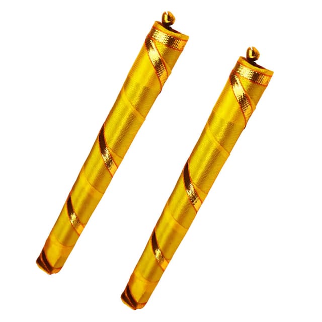 Buyent ® dandiya Sticks Wooden Small dandiya for Ganesh ji Door Entrance Ganesh dandiya