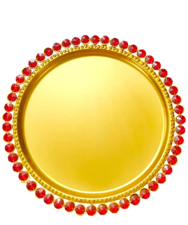PUFF SMART Pooja Aarti Thali, Pooja Thali Decorative, Occasional Return Gifts