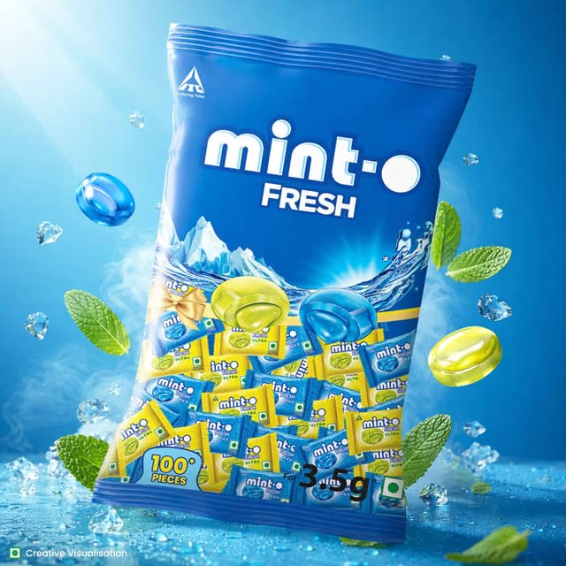 Candyman Minto Fresh Hard Candy for Instant Minty Freshness