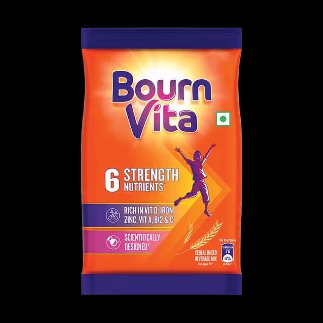 Bournvita Chocolate Nutrition Drink Pouch