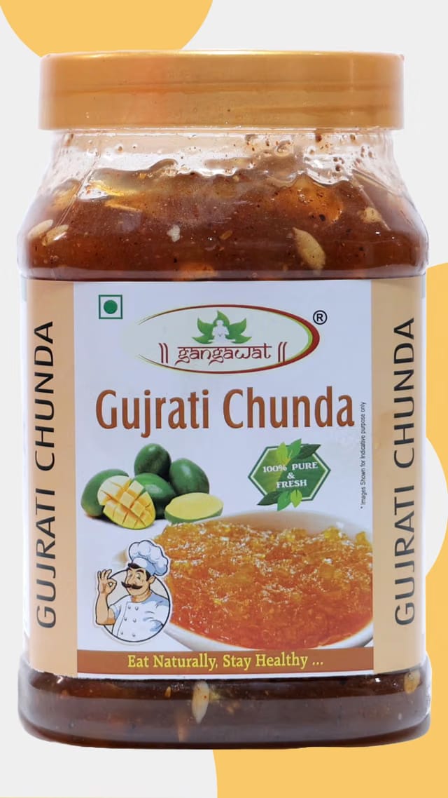 gangawat gujrati chunda Indian jam.
