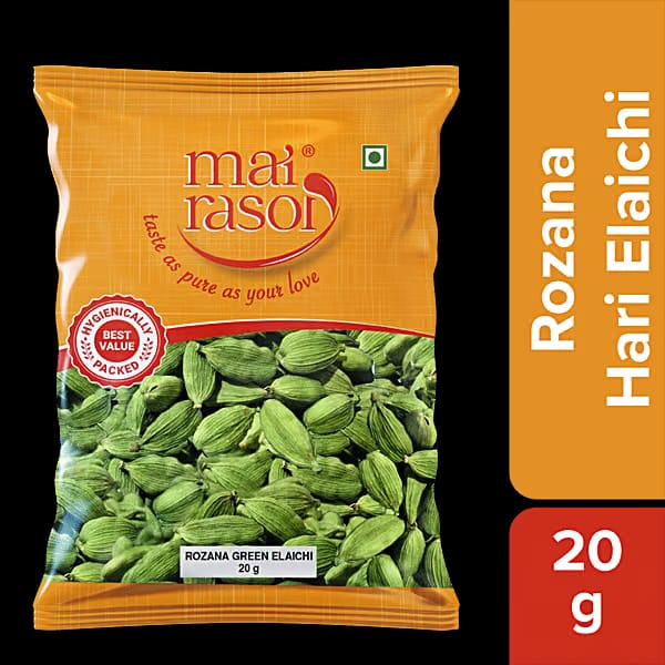 Mai Rasoi Rozana Green Cardamom/Hari Elaichi/Yalakki