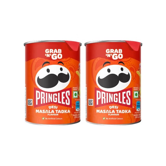 Pringles Grab 'N' Go Desi Masala Tadka Potato Chips