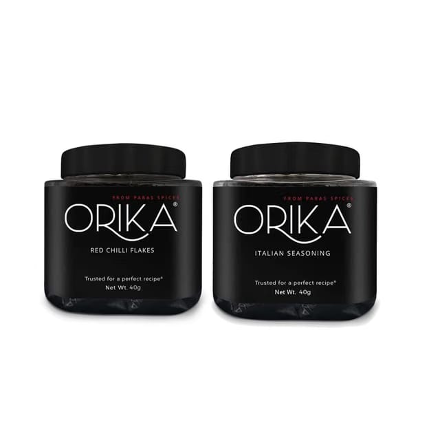 Orika Italian Seasoning 40g & Red Chilli Flakes 40g Combo