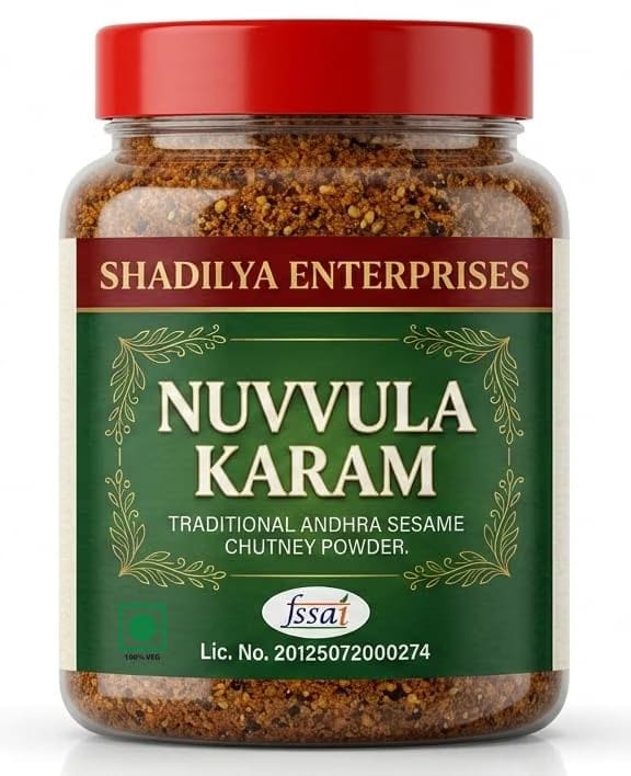 NUVVULA KARAM PODI ANDHRA STYLE