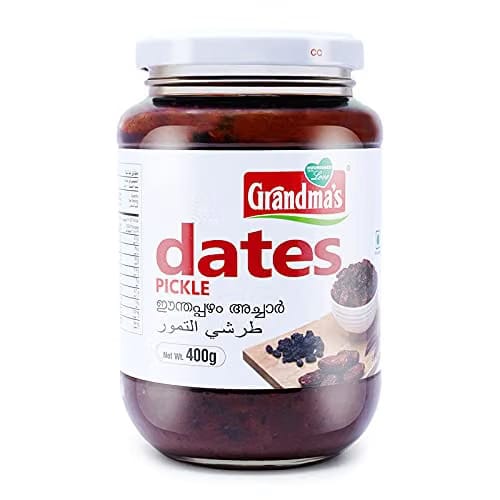Grandmas Authentic Kerala Style Dates Pickle